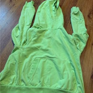 Athleta Vibrant Green Sweatshirt